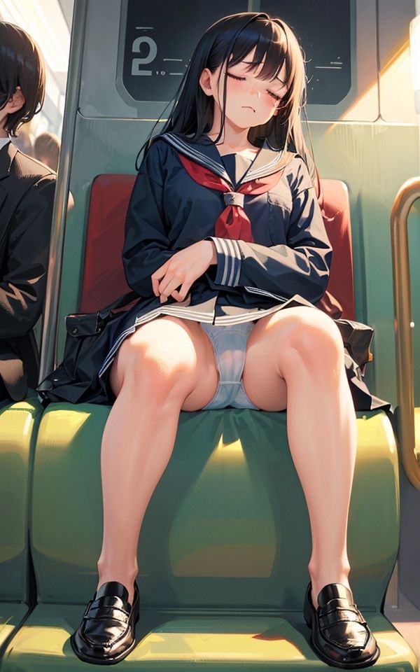 電車でしちゃっていいんだよっ サンプル5ページ目
