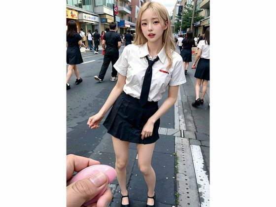 街の素人美女がオモチャでイく サンプル1ページ目