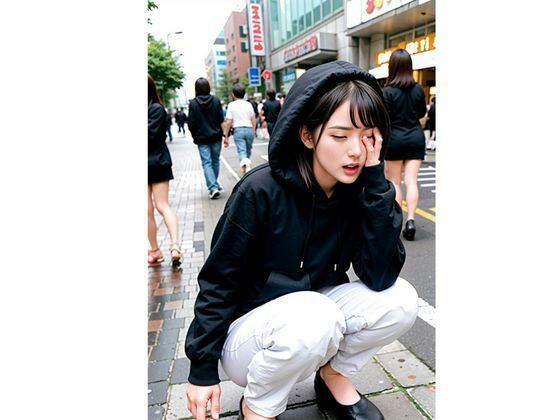 街の素人美女がオモチャでイく サンプル8ページ目