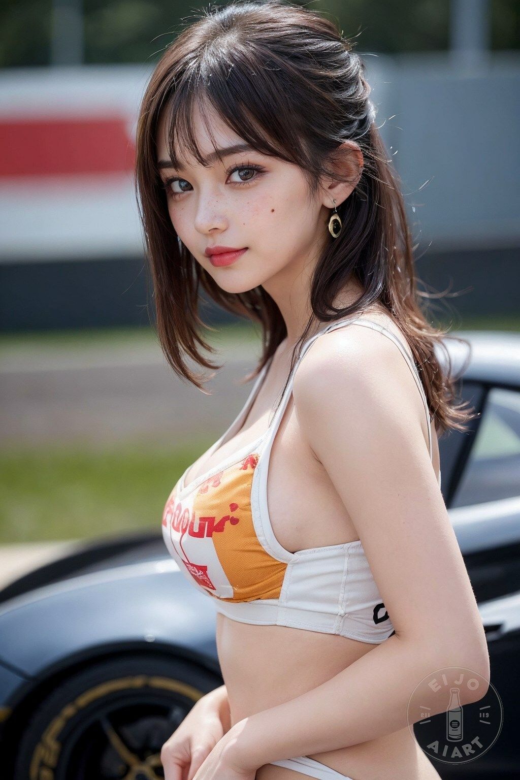AIかわいいレースクイーン サンプル2ページ目