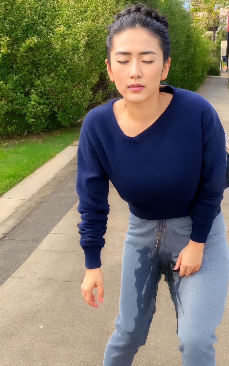 失禁人妻 サンプル6ページ目