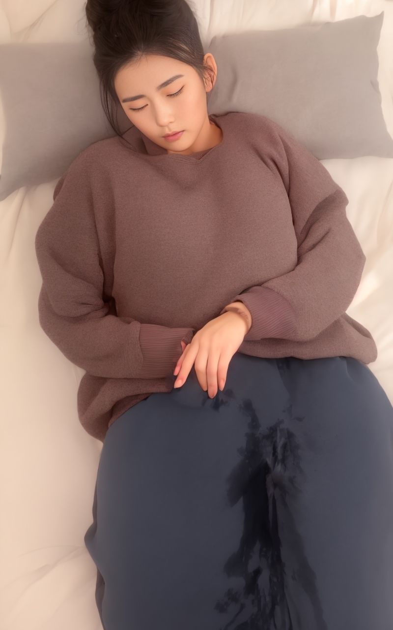 彼女のおねしょ サンプル7ページ目