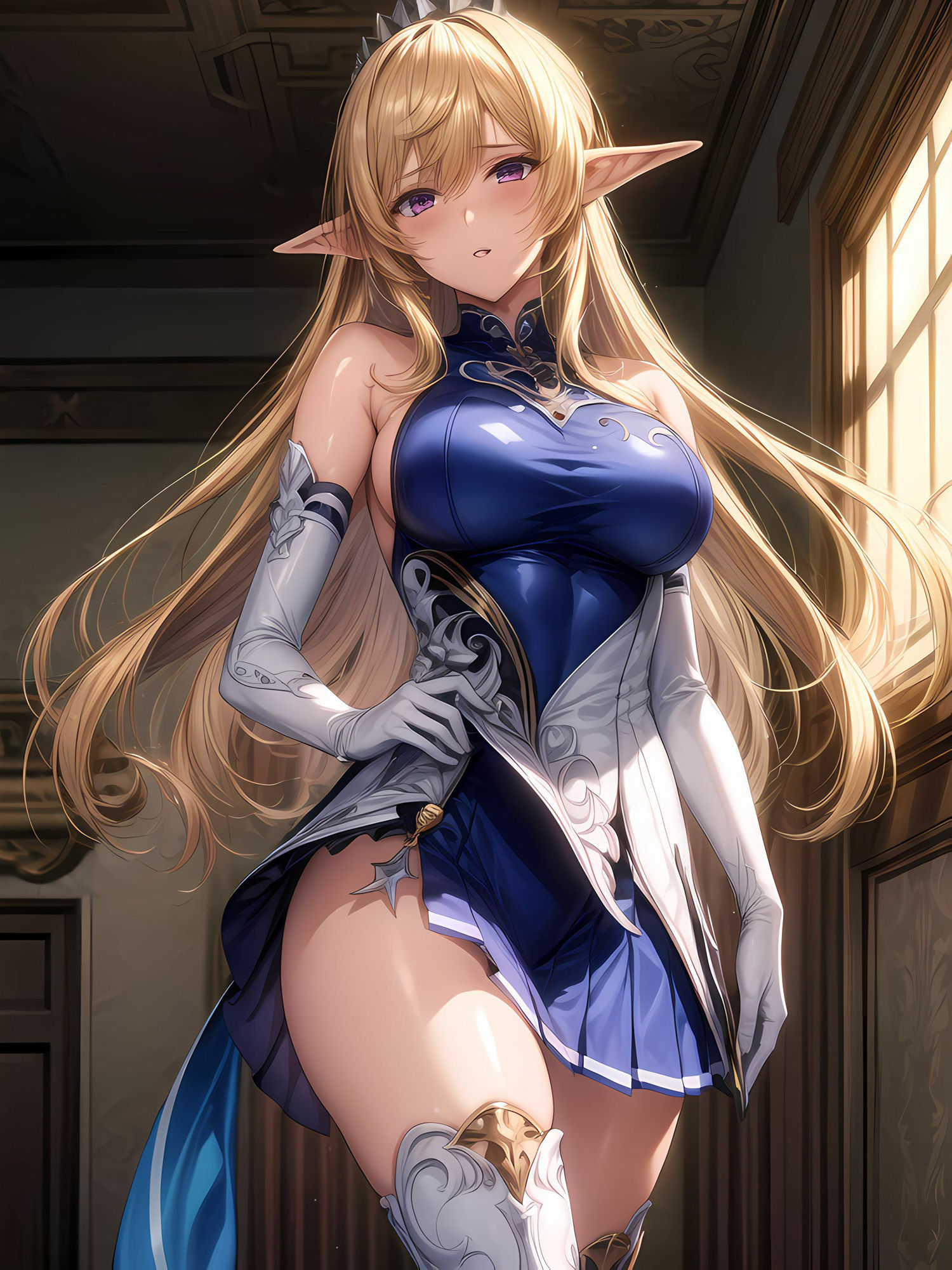 エルフ姫深層悪堕ち サンプル2ページ目