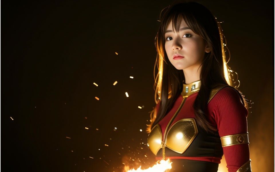 AI photobook 戦隊4 サンプル1ページ目