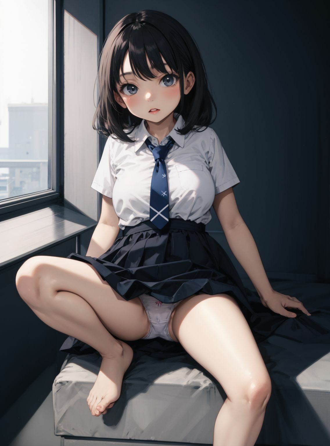 パンチラ女子〇生9 サンプル6ページ目