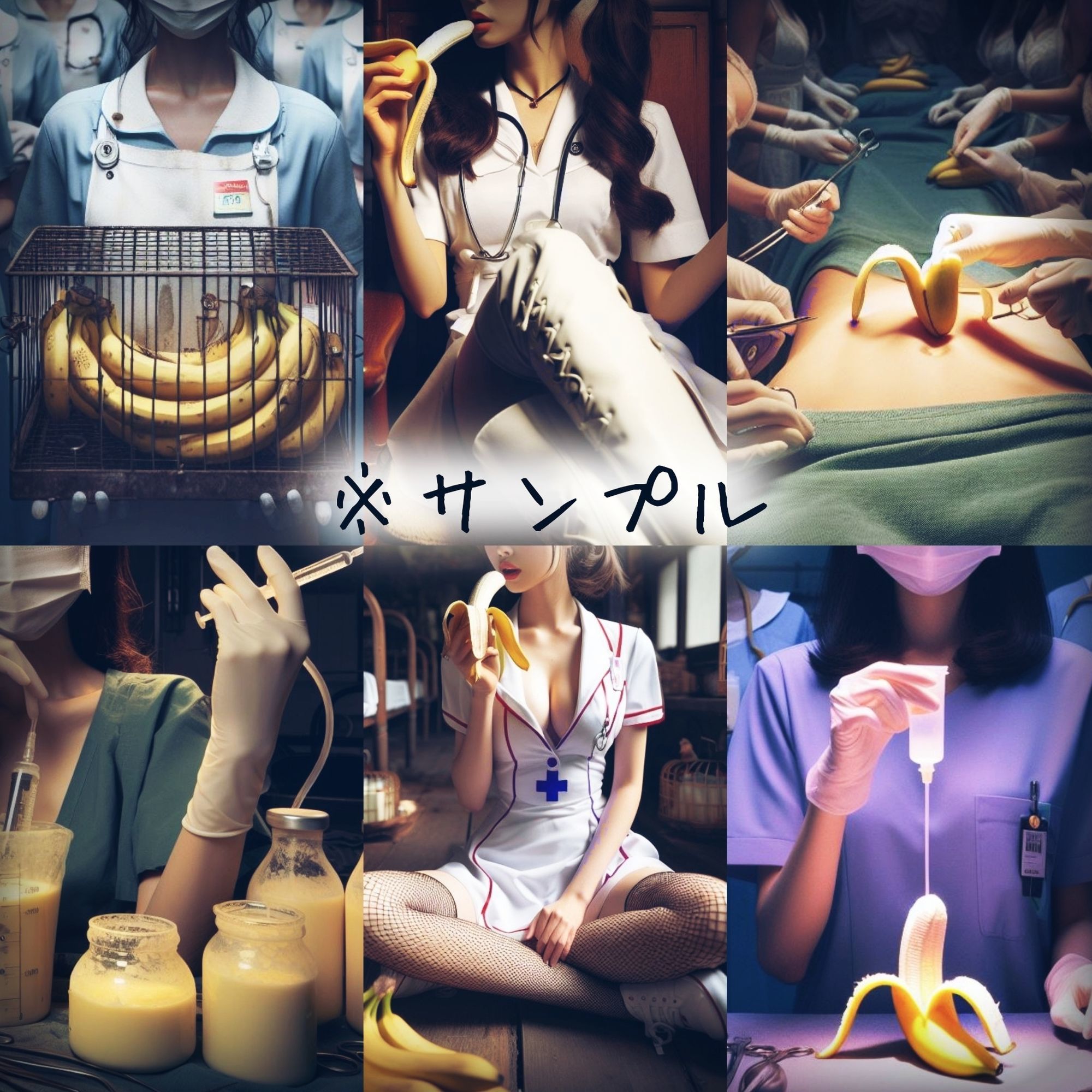 童貞バナナ☆手術室〜第1病棟〜《ぷらす☆Movie》 サンプル7ページ目
