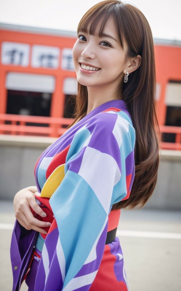 AI photobook 浴衣3 サンプル2ページ目