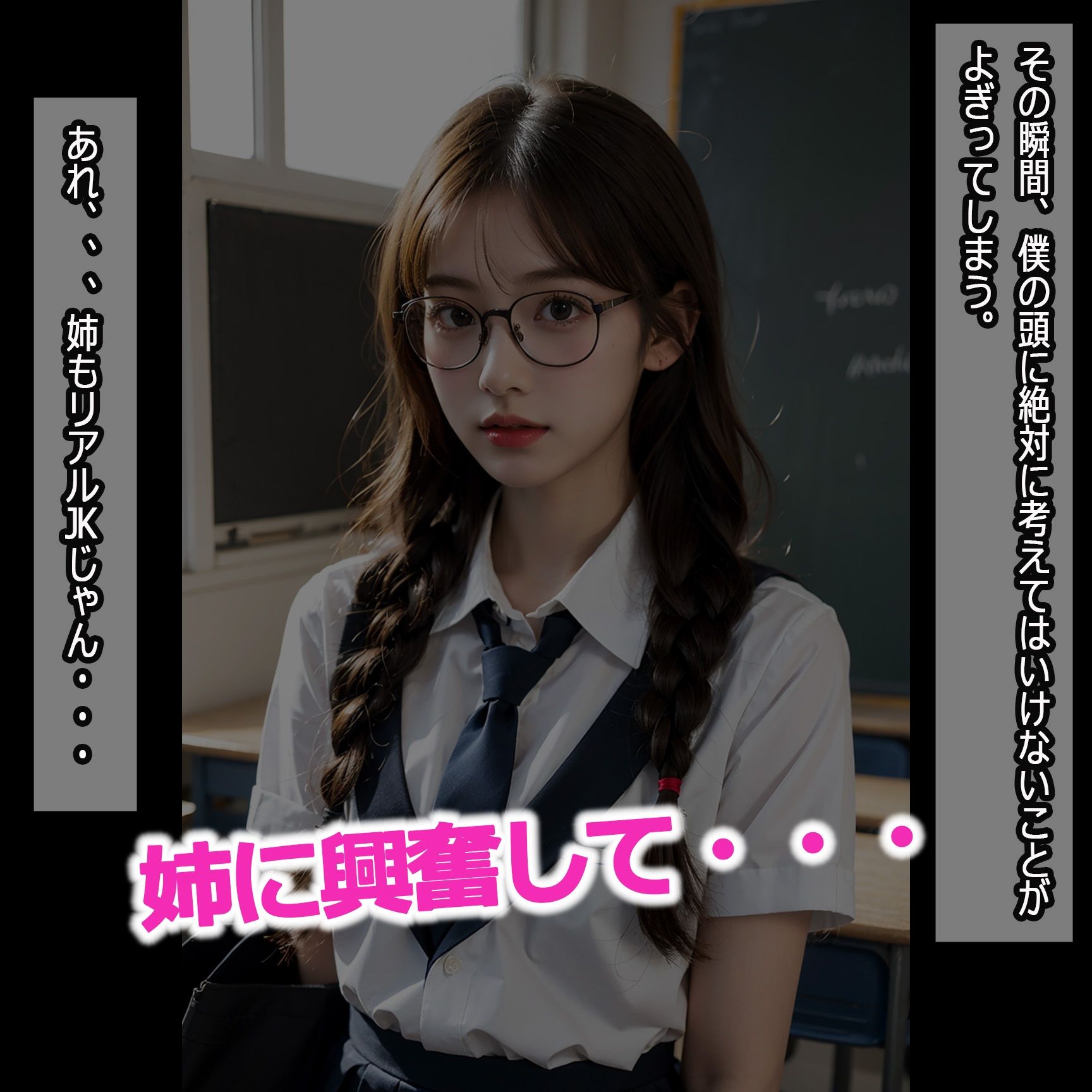 クラス委員長のJK姉が僕のチ〇コで日頃のストレスを発散してくる サンプル3ページ目