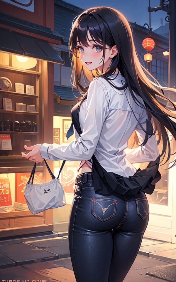 お外でこんな格好...悪い娘かなぁ？ サンプル1ページ目