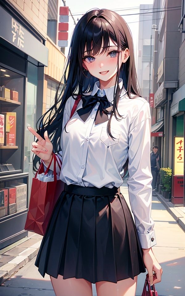 お外でこんな格好...悪い娘かなぁ？ サンプル2ページ目