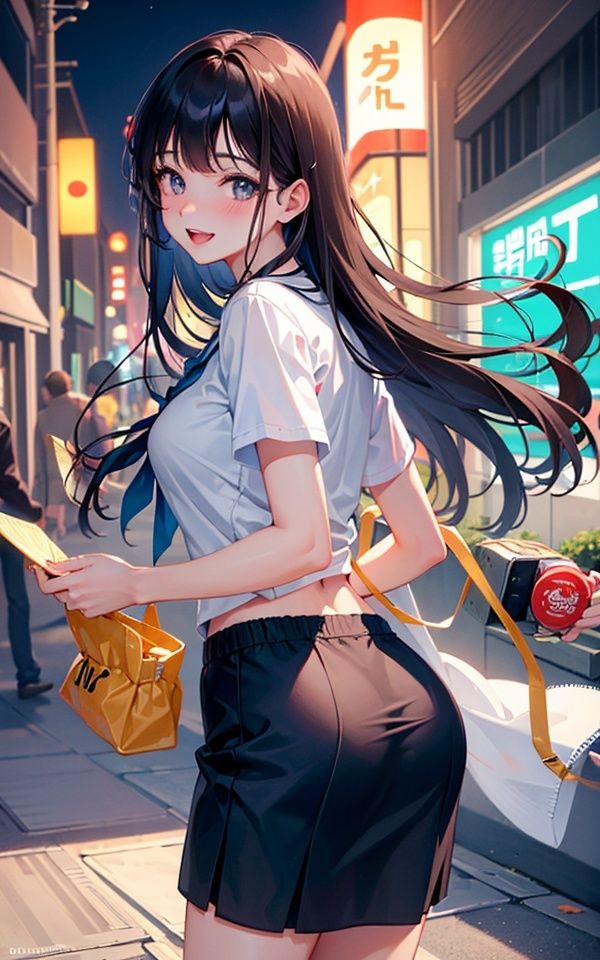 お外でこんな格好...悪い娘かなぁ？ サンプル4ページ目