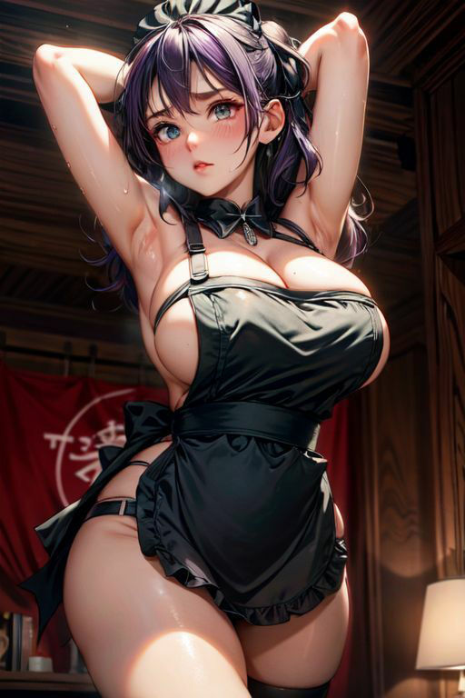 爆乳AIセクシーエプロン1 サンプル2ページ目