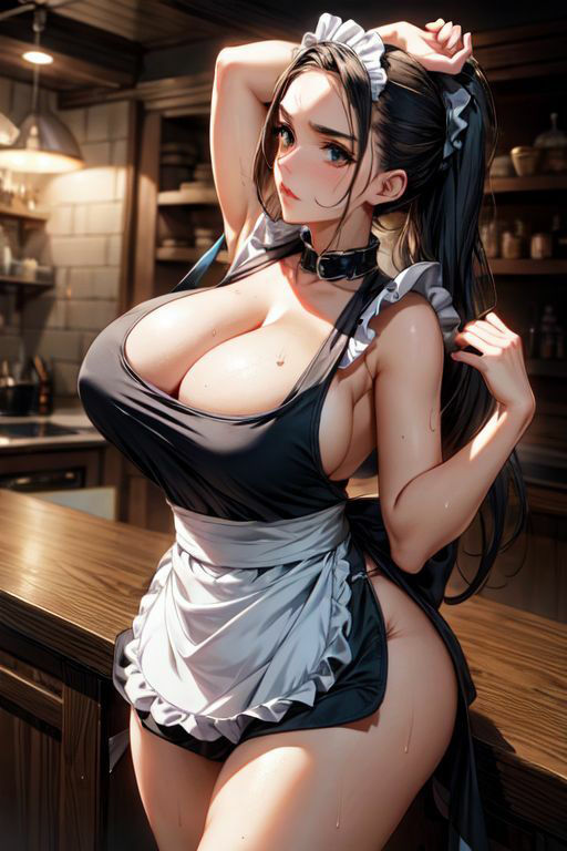 爆乳AIセクシーエプロン1 サンプル5ページ目