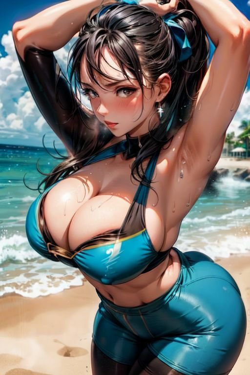 爆乳AIどすけべパンスト1 サンプル3ページ目