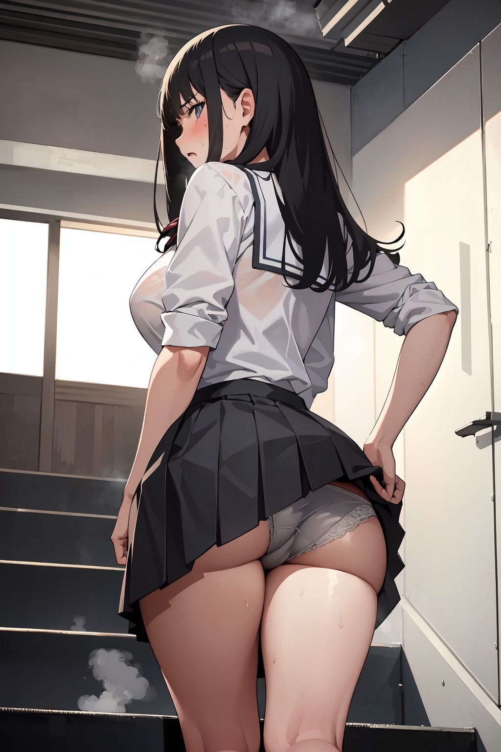 弱みを握られ堕ちた風紀委員長 サンプル1ページ目