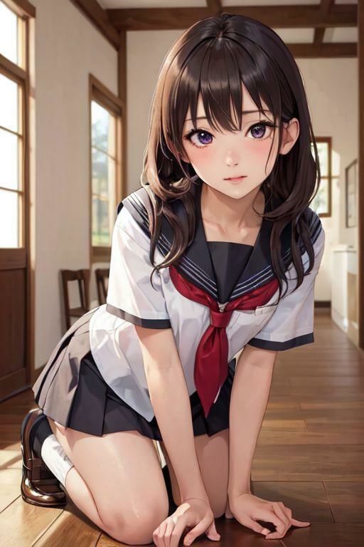 AI美少女 セーラー＆ブルマ サンプル5ページ目