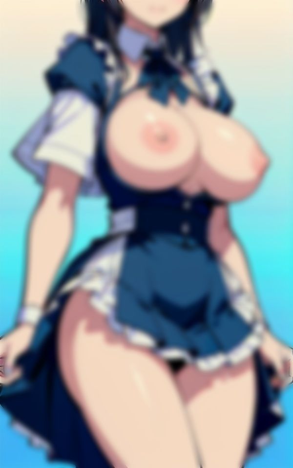 おっぱい丸出しメイド大集合 サンプル2ページ目