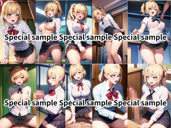 放課後金髪女子校生処女膜喪失男根ブッ刺さり生ハメ初体験 サンプル2ページ目