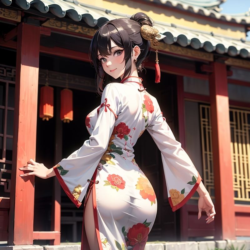 チャイナ服オナニー サンプル1ページ目