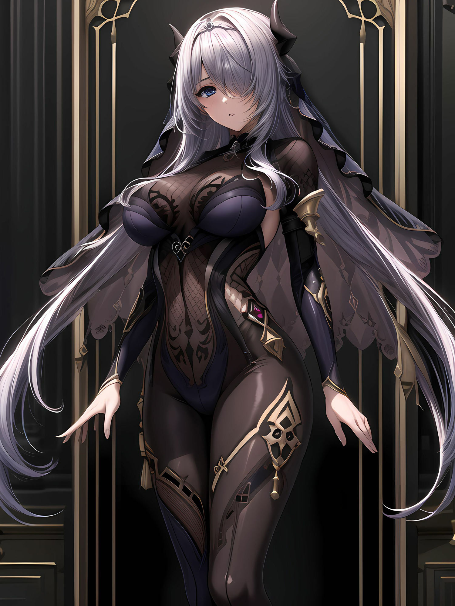 悪堕ち・淫魔化した元聖女騎乗位搾精 サンプル2ページ目