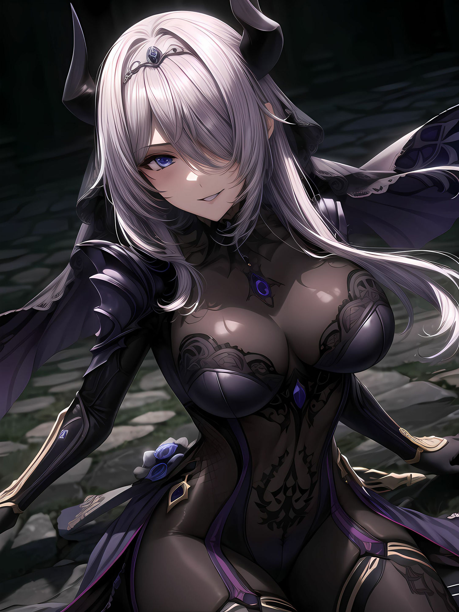 悪堕ち・淫魔化した元聖女騎乗位搾精 サンプル3ページ目