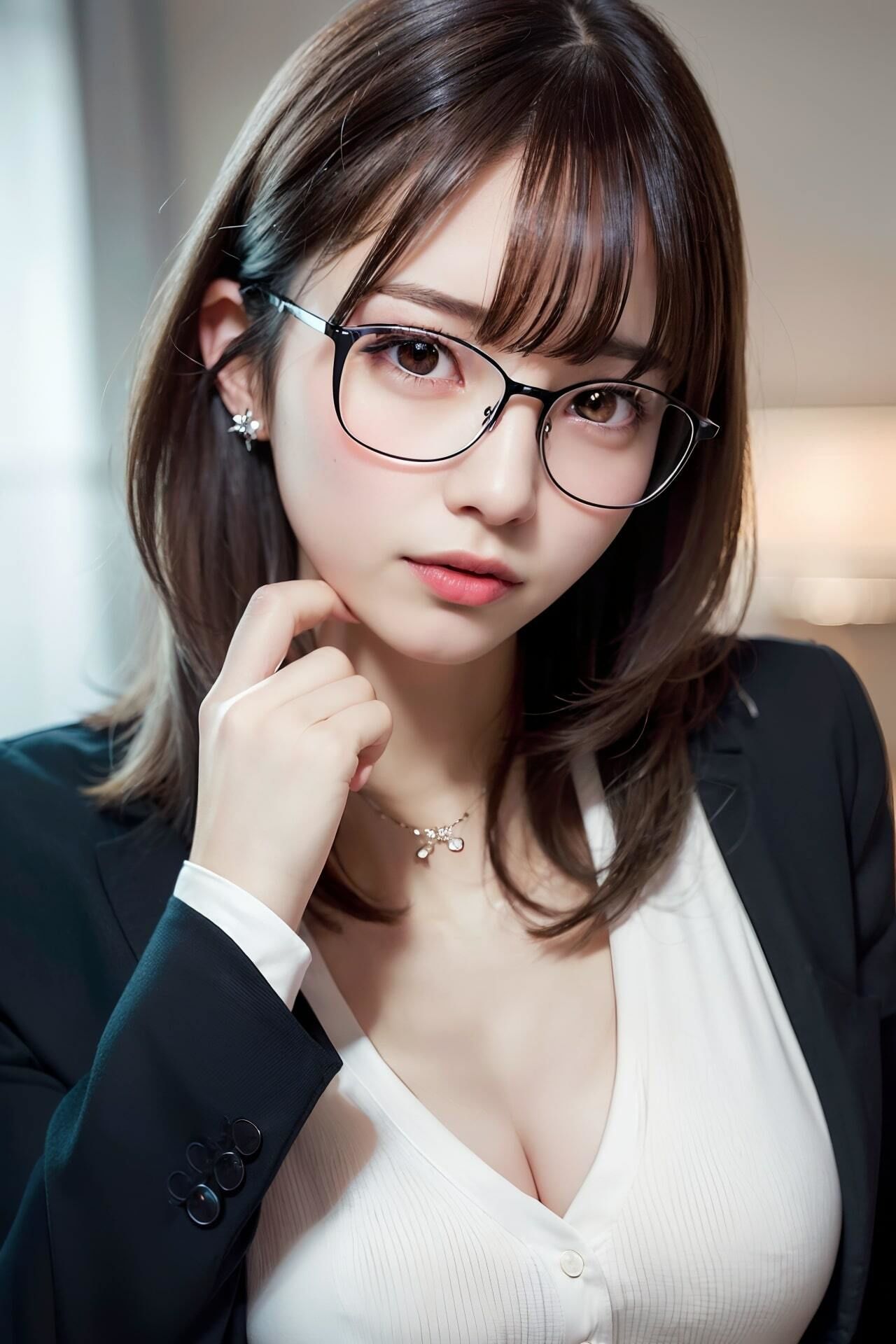 【大人気作品集】眼鏡痴女OLのハメ撮りVol.1 サンプル7ページ目