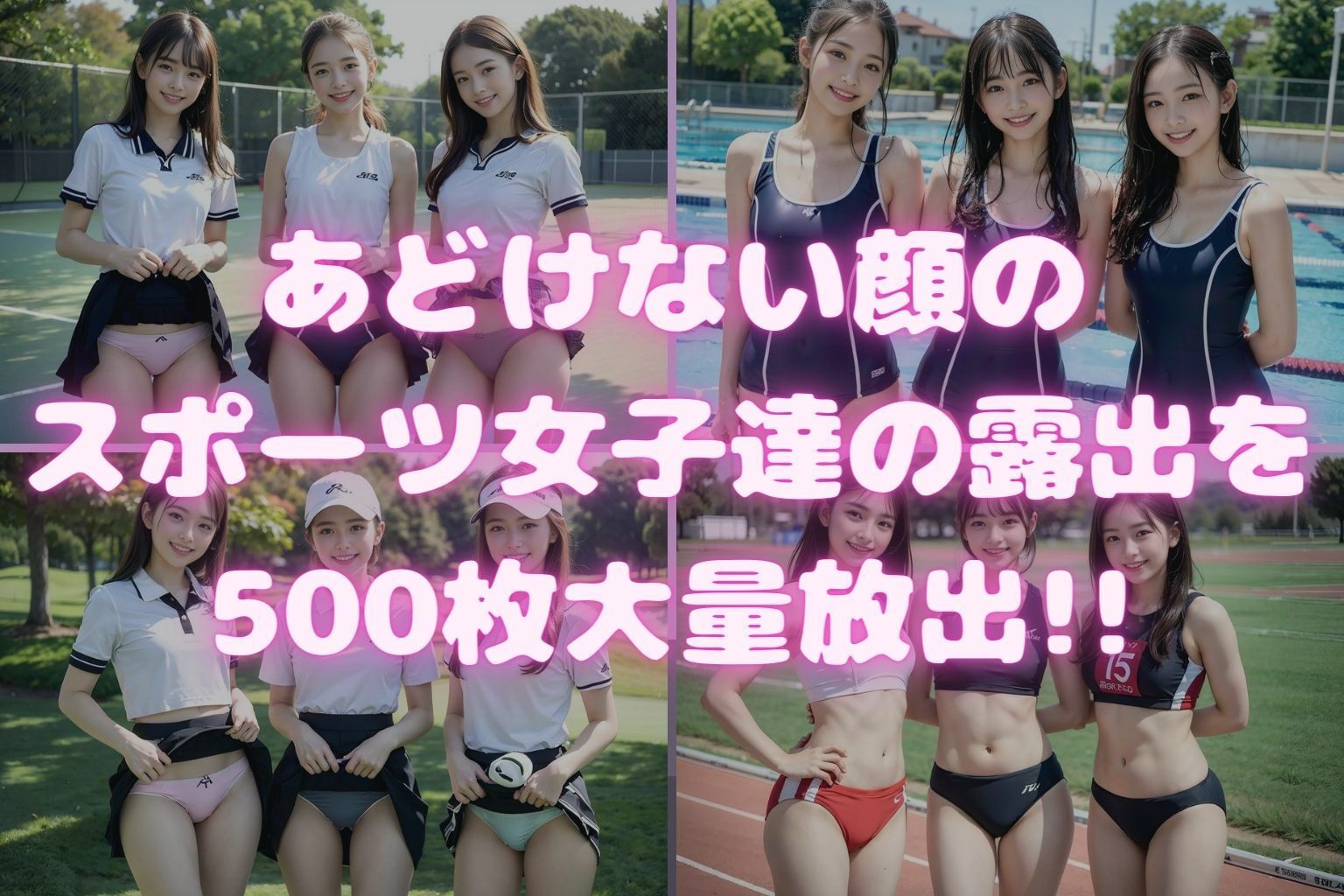 【大好評】部活美女シリーズ サンプル1ページ目