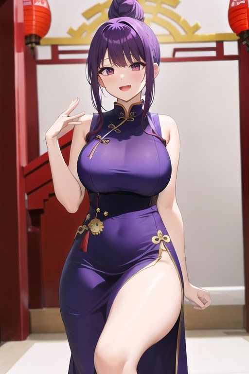 チャイニーズみたいな女の子 サンプル2ページ目