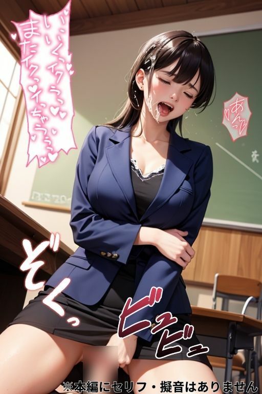 憧れの女教師が優しい笑顔で中出しさせてくれた サンプル7ページ目