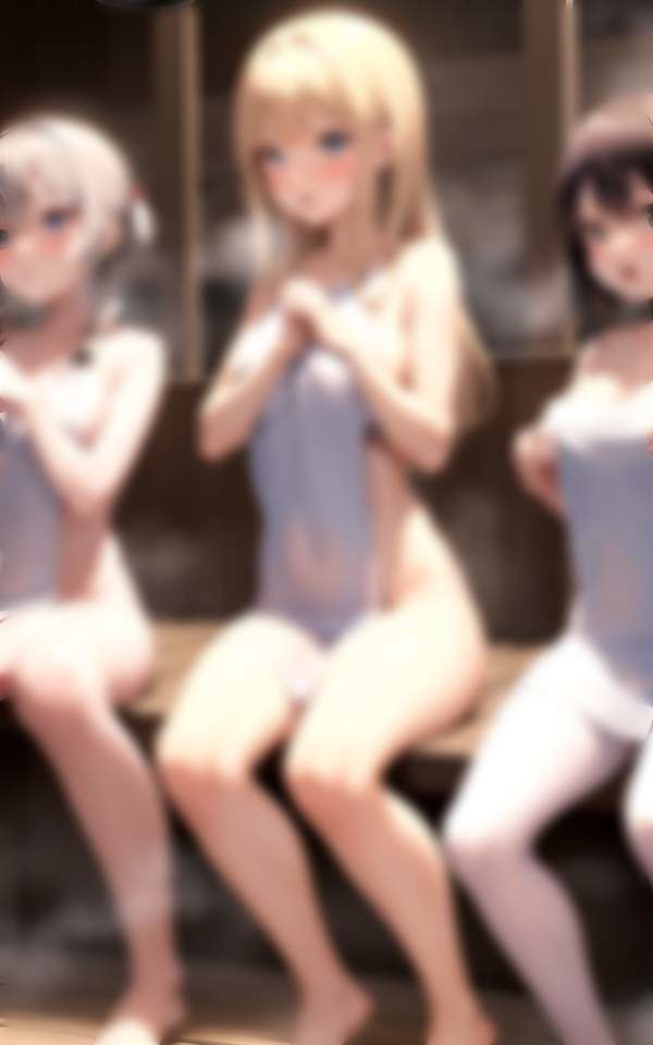 秘密女学園サウナ部 女だらけのサウナに男1人乱入 サンプル1ページ目