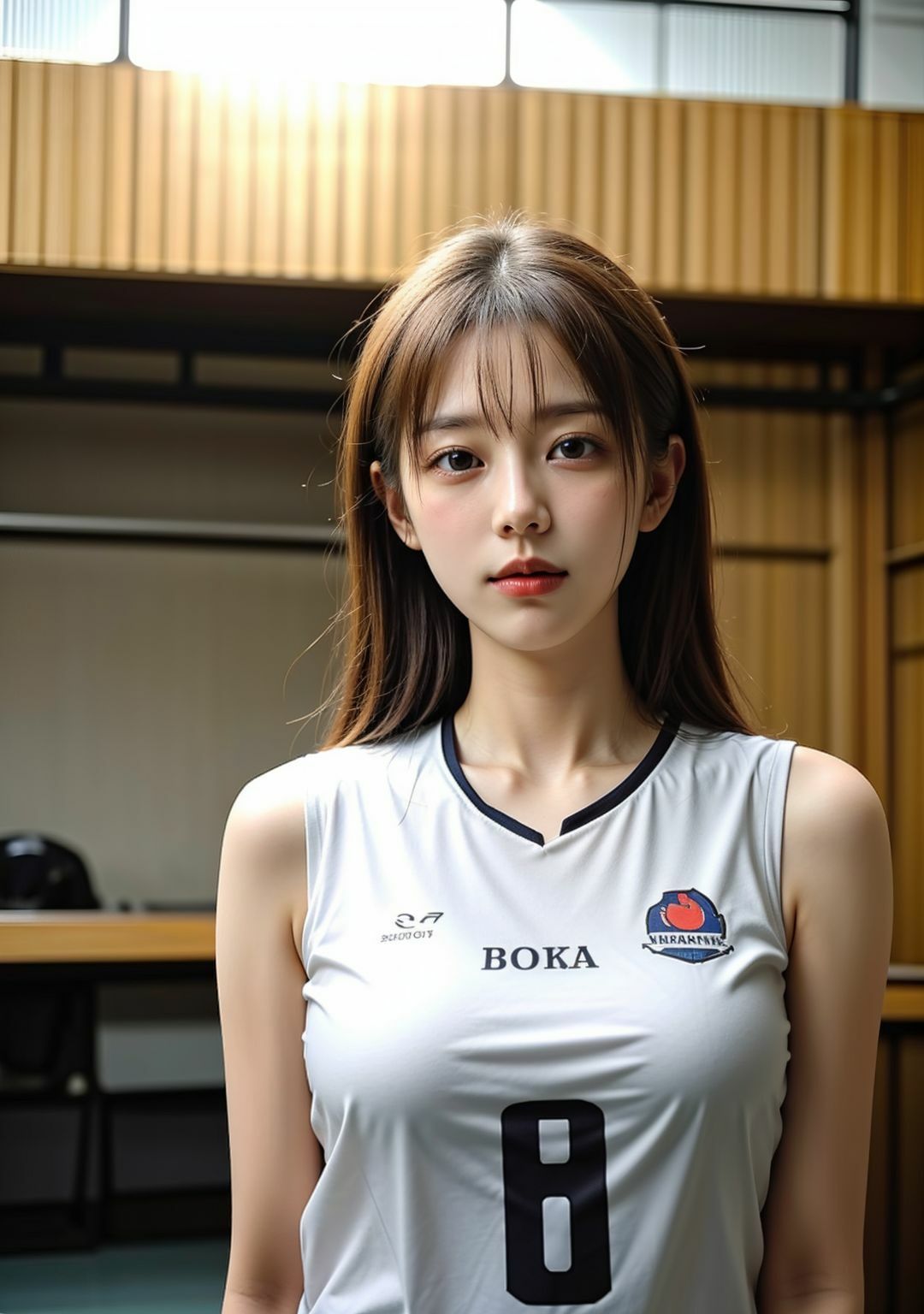 巨乳バレー部コスプレ サンプル6ページ目
