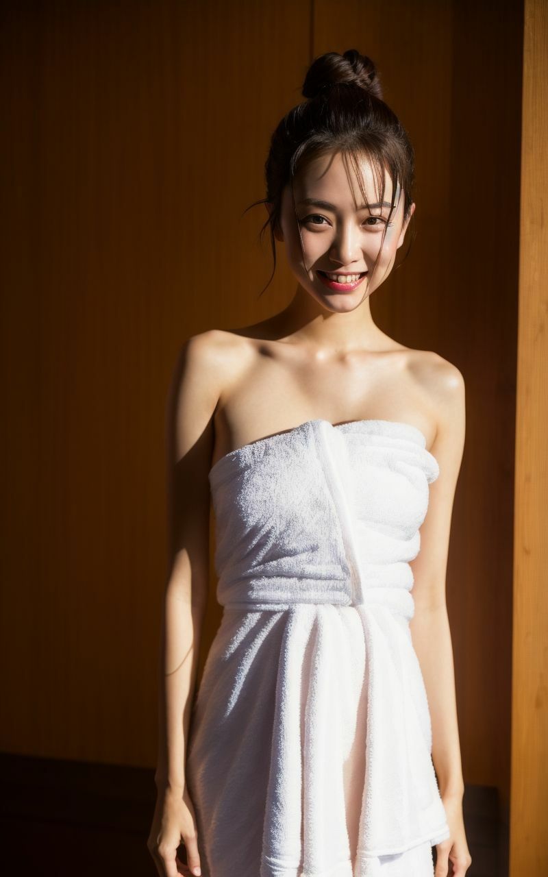かわいい女の子が女風呂に入って行ったので覗いてみた 【305ページ】 サンプル2ページ目