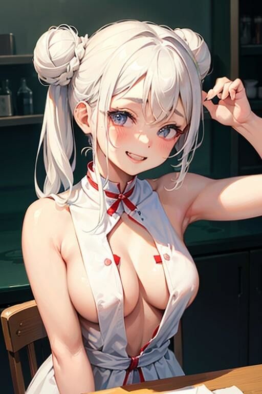 AI生成美女写真集 vol20 料理美女 サンプル5ページ目