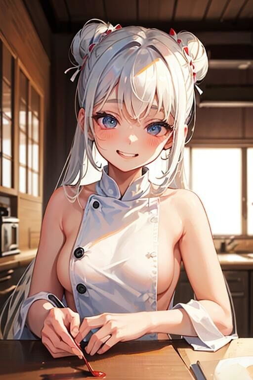 AI生成美女写真集 vol20 料理美女 サンプル8ページ目