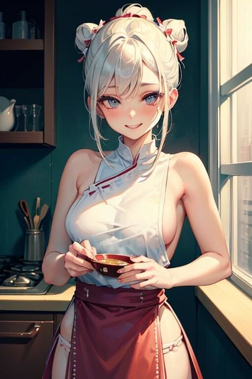 AI生成美女写真集 vol20 料理美女 サンプル10ページ目