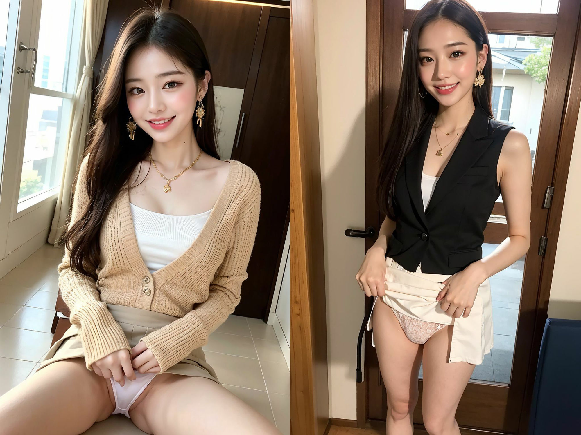 パンティ見せてもらってもいいですか？（OL編） サンプル5ページ目