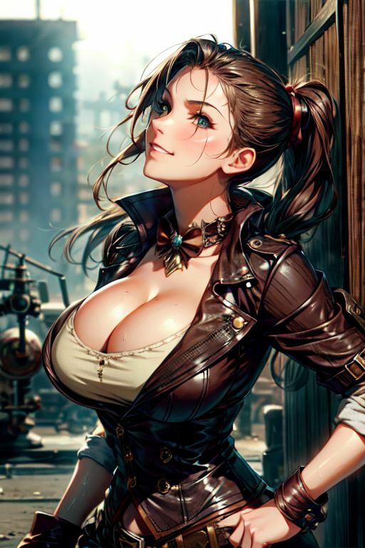 爆乳AIスチームパンク1 サンプル5ページ目