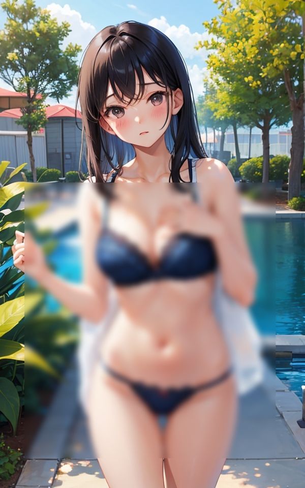 おもいきって脱いじゃった 〜ネイビー編〜 サンプル2ページ目