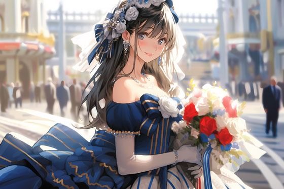 【ドレス美少女16】清楚な美少女がドレスを纏ったら サンプル5ページ目