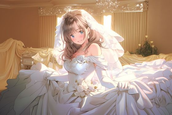 【ドレス美少女16】清楚な美少女がドレスを纏ったら サンプル6ページ目