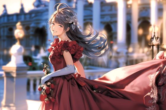 【ドレス美少女16】清楚な美少女がドレスを纏ったら サンプル7ページ目