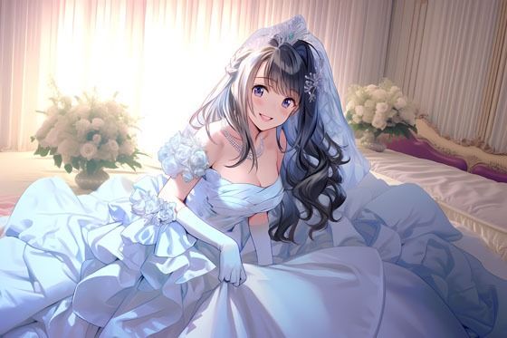 【ドレス美少女16】清楚な美少女がドレスを纏ったら サンプル9ページ目