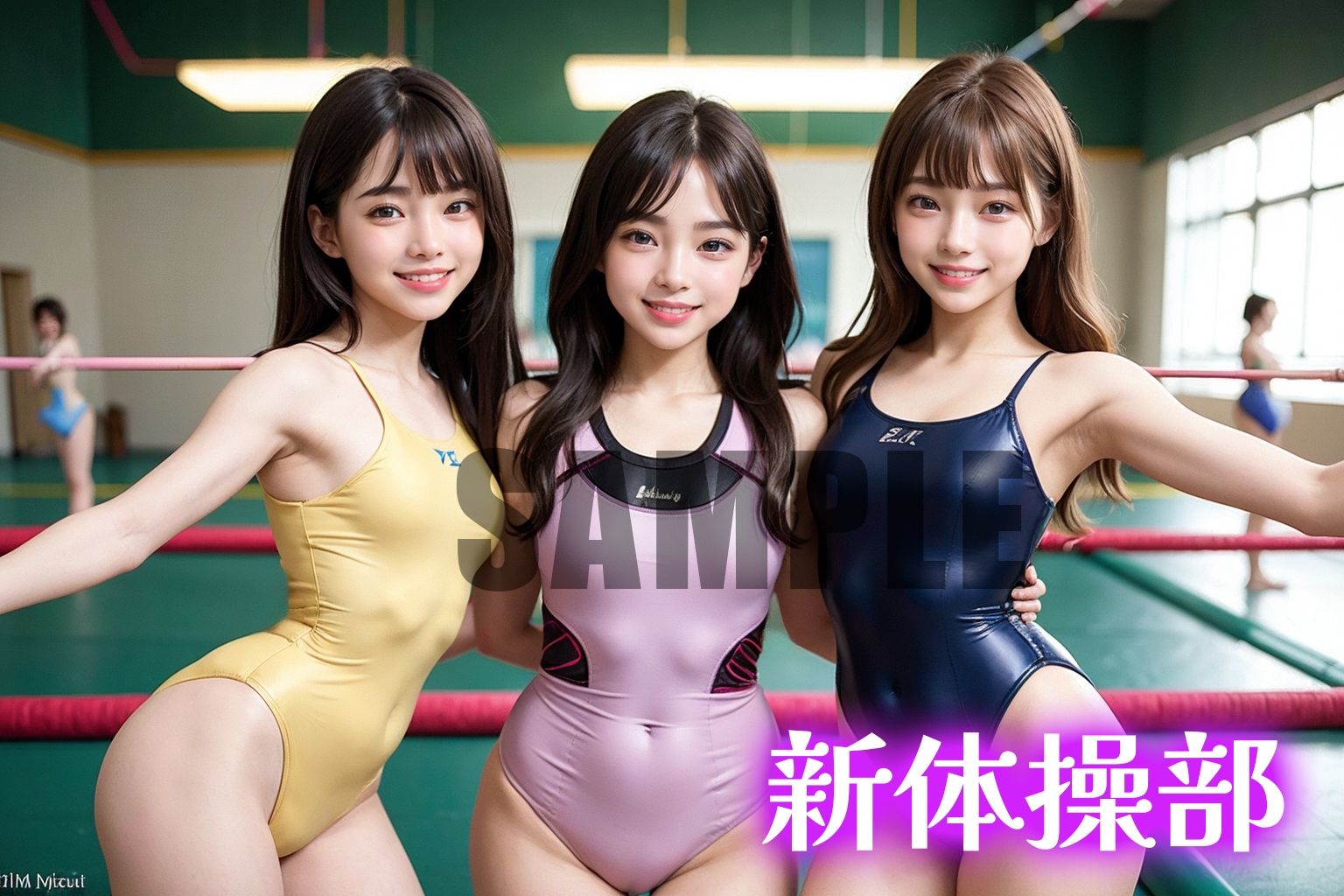女子校生 エッチな部活姿 第2弾 サンプル2ページ目