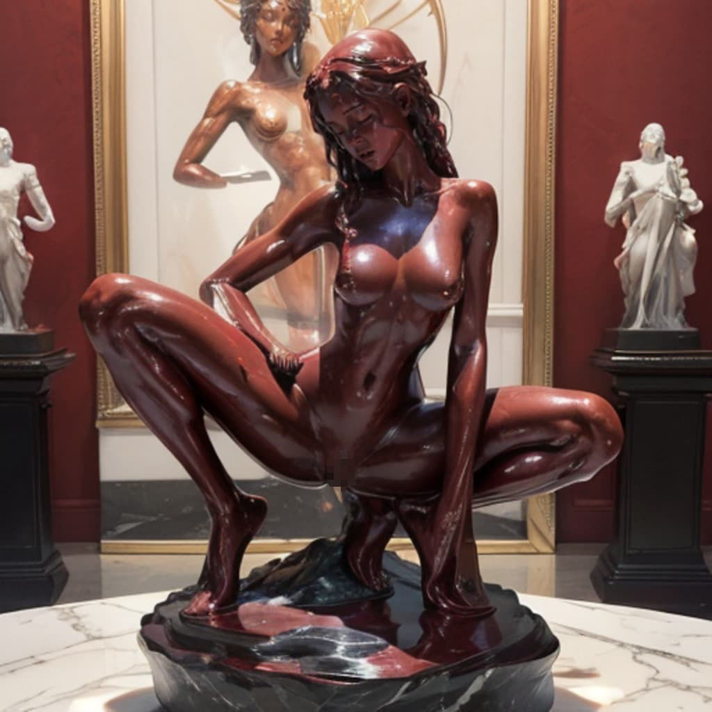 女体の森美術館 曲線的な彫刻展3 サンプル4ページ目