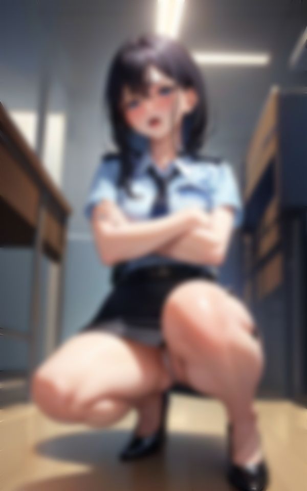 どこ見てるの！？逮捕しちゃうぞ サンプル5ページ目