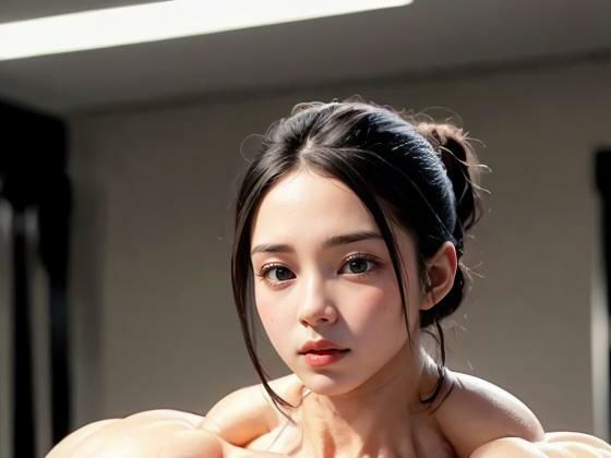 筋肉ムキムキ美女（5） サンプル8ページ目