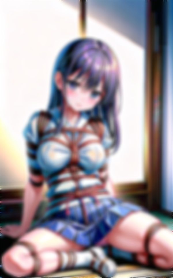 こんなに縛られたら濡れパンツになっちゃいます... サンプル1ページ目