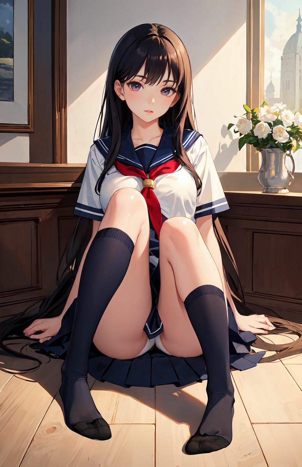 ひげは剃らない。しかし女子校生は拾う。 サンプル5ページ目
