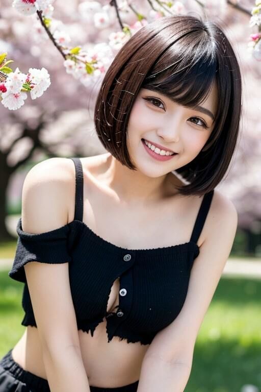 AI生成美女写真集 vol22 サクラ美女 サンプル6ページ目