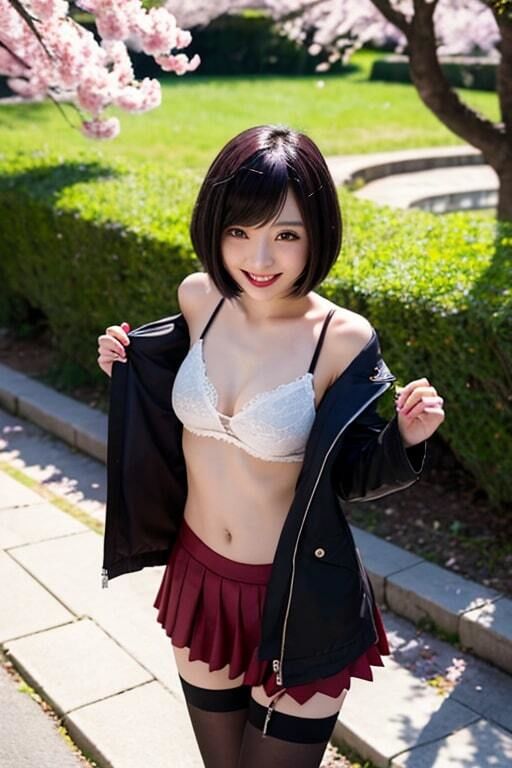 AI生成美女写真集 vol22 サクラ美女 サンプル7ページ目